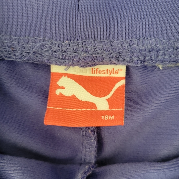 Puma Track Outfit Size 18 Months *NWOT* Purple & Lime Green - Picture 3 of 6